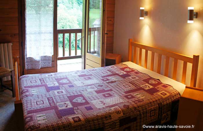 Les chambres de chaque appartement sont identiques en surface et en équipements.