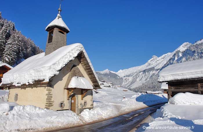 La Chapelle des Plans - Route du Patrimoine - Le Grand Bornand - Haute Savoie
