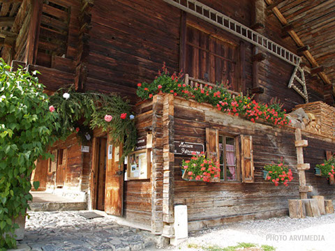 Place du village spectacle fête de noël