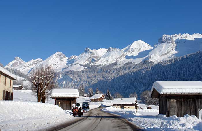 piste de ski de fond Grand Bornand